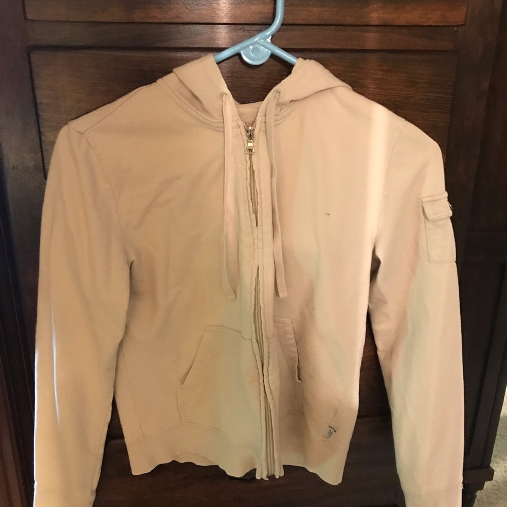 Cute cream colored hoodie